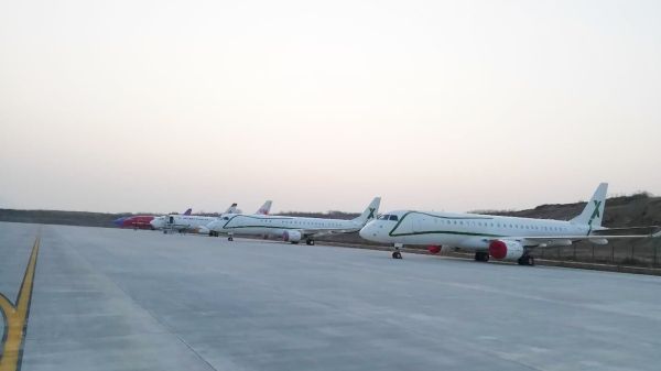 飛機(jī)維修 飛機(jī)定檢 飛機(jī)托管 飛機(jī)租賃 日照山太執(zhí)行首架世襲1000機(jī)型公務(wù)飛機(jī)定檢及轉(zhuǎn)EASA注冊噴漆完工交付
